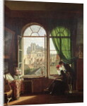 View of Saint-Eustache Church from a House on Rue Platriere or, The Artist's Interior, c.1810 by Martin (attr. to) Drolling