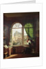 View of Saint-Eustache Church from a House on Rue Platriere or, The Artist's Interior, c.1810 by Martin (attr. to) Drolling