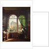 View of Saint-Eustache Church from a House on Rue Platriere or, The Artist's Interior, c.1810 by Martin (attr. to) Drolling