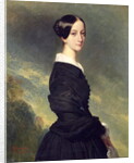 Portrait of Francisca Caroline de Braganca 1844 by Franz Xaver Winterhalter