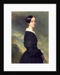 Portrait of Francisca Caroline de Braganca 1844 by Franz Xaver Winterhalter