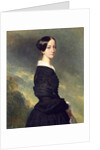 Portrait of Francisca Caroline de Braganca 1844 by Franz Xaver Winterhalter