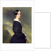 Portrait of Francisca Caroline de Braganca 1844 by Franz Xaver Winterhalter