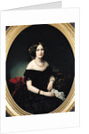 Portrait of the Baroness of Weisweiller, 1853 by Federico de Madrazo y Kuntz