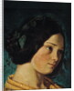Portrait of Zelie Courbet, c.1842 by Gustave Courbet