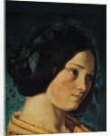 Portrait of Zelie Courbet, c.1842 by Gustave Courbet