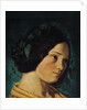 Portrait of Zelie Courbet, c.1842 by Gustave Courbet