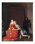 Francesca da Rimini and Paolo Malatesta, 1819 by Jean Auguste Dominique Ingres