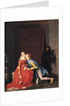 Francesca da Rimini and Paolo Malatesta, 1819 by Jean Auguste Dominique Ingres