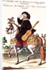 Scaramouche on Horseback by German School