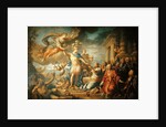 Allegory of the Peace of Aix-la-Chapelle, 1761 by Jacques Dumont