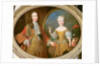 Louis XV and the Infanta of Spain, Maria Ana Victoria c.1724 by Alexis Simon Belle