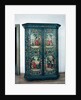 Wardrobe decorated with scenes of the four seasons, 1778 by German School