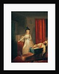 The Murder of Marat, 13th July 1793 by Jean-Jacques Hauer