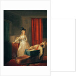 The Murder of Marat, 13th July 1793 by Jean-Jacques Hauer