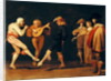 Farce Actors Dancing by Pieter Jansz. Quast