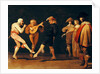 Farce Actors Dancing by Pieter Jansz. Quast