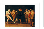 Farce Actors Dancing by Pieter Jansz. Quast