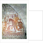 Hugues IX Lusignan defeating Nur al-Din in Syria by French School