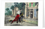The Death of Ferdinand Philippe Louis Duke of Orleans in Neuilly, 13th July 1842 by French School