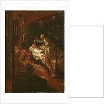 La Rancune Maliciously Pours her Chamber Pot over the Merchant from the Bas-Maine by Jean de Coulom