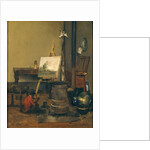 The Painter's Monkey by Antoine Vollon