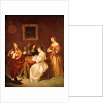 Interior Scene by Caspar Netscher