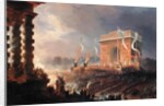 Festival of the Fraternity of the Arc de Triomphe, 24th April 1848 by Jean-Jacques Champin