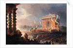 Festival of the Fraternity of the Arc de Triomphe, 24th April 1848 by Jean-Jacques Champin