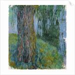 Weeping Willow and the Waterlily Pond, 1916-19 by Claude Monet