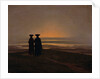 Evening Landscape with Two Men, c.1830-35 by Caspar David Friedrich