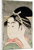 Head of a Woman by Kitagawa Utamaro
