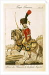 Officer of the Hussars of the Imperial Guard during the First Empire by French School
