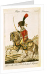 Officer of the Hussars of the Imperial Guard during the First Empire by French School