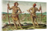 Inhabitants of Virginia by Theodore de after White John Bry