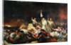 The Siege of Saragossa by Eugenio Lucas y Padilla