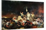 The Siege of Saragossa by Eugenio Lucas y Padilla