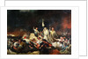 The Siege of Saragossa by Eugenio Lucas y Padilla