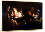 The Denial of St. Peter, c.1620 by Gerrit van Honthorst