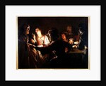 The Denial of St. Peter, c.1620 by Gerrit van Honthorst