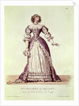 Madame Moliere, nee Armande Bejart in the role of Elmire in 'Le Tartuffe' by Moliere by Hippolyte Lecomte