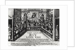 Louis XIV administering justice by French School