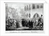 Destruction of the Inquisition in Barcelona, 10th March 1820 by Hippolyte Lecomte
