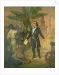 Joseph Napoleon Sebastien Sarda Garriga with the Emancipation Decree on La Reunion, 10th December 1848 by Alphonse Garreau