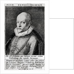 Portrait of Roland de Lassus 1593-94 by Jean or Johann Sadeler