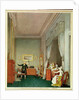 The Empress's Bedroom with the Duchesse de Montebello and Jean-Nicolas Corvisart October 1813 by Marie-Louise de Hapsburg-Lorraine