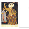 Portrait of Sultan Selim II firing a bow and arrow by Nakkep called Nigari Reis Haydar