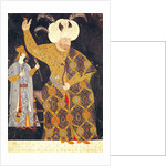 Portrait of Sultan Selim II firing a bow and arrow by Nakkep called Nigari Reis Haydar