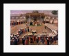 Reception at the Court of Sultan Selim III at the Topkapi Palace, late 18th century by Ottoman School