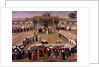 Reception at the Court of Sultan Selim III at the Topkapi Palace, late 18th century by Ottoman School